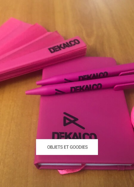 Dekalco - objet pub et goodies