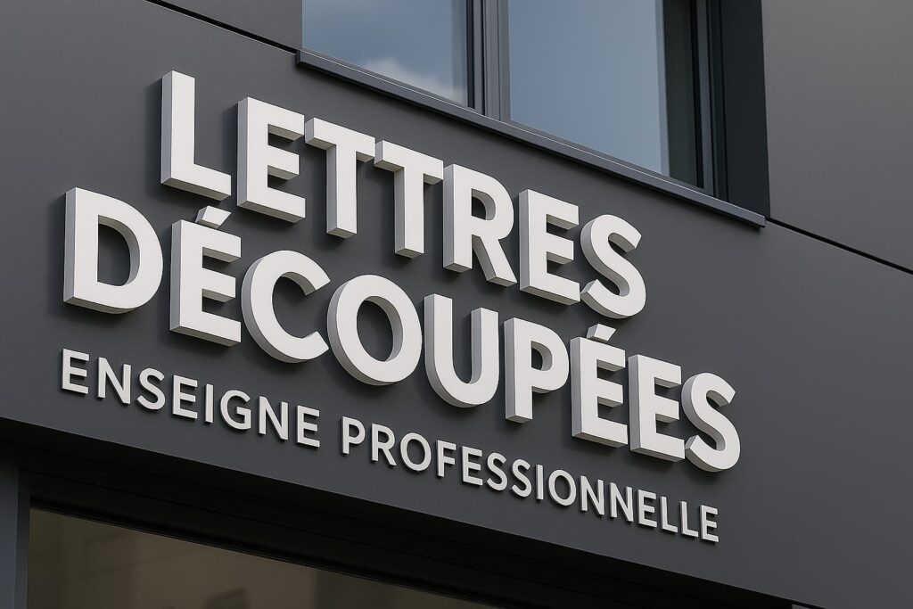 lettres decoupees sont devenues incontournables